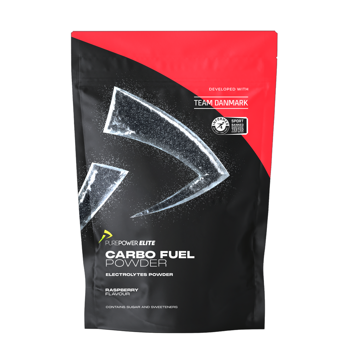ELITE Carbo Fuel Powder Raspberry 1 kg