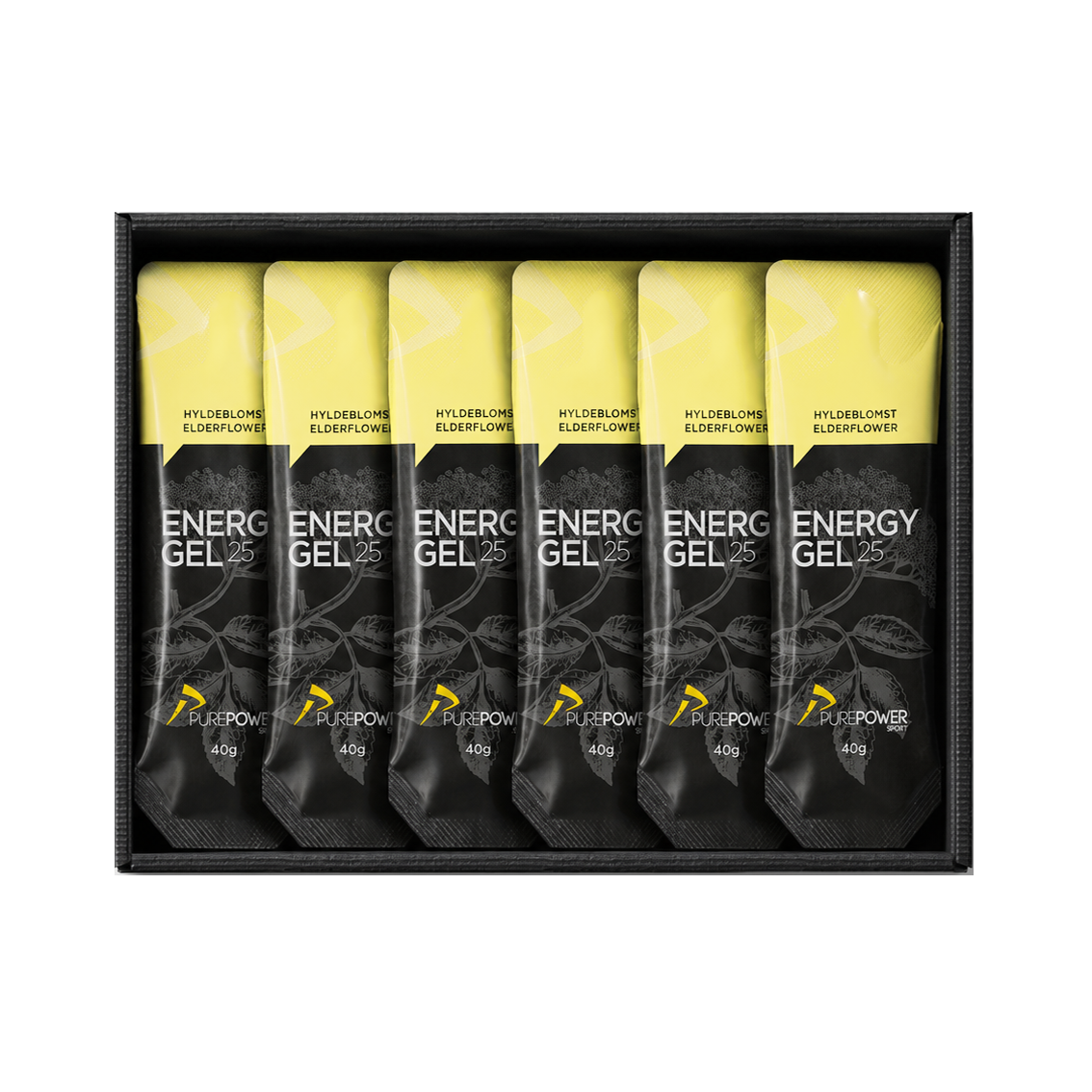 Energie-Gel Holunderblüte 12 x 40 g