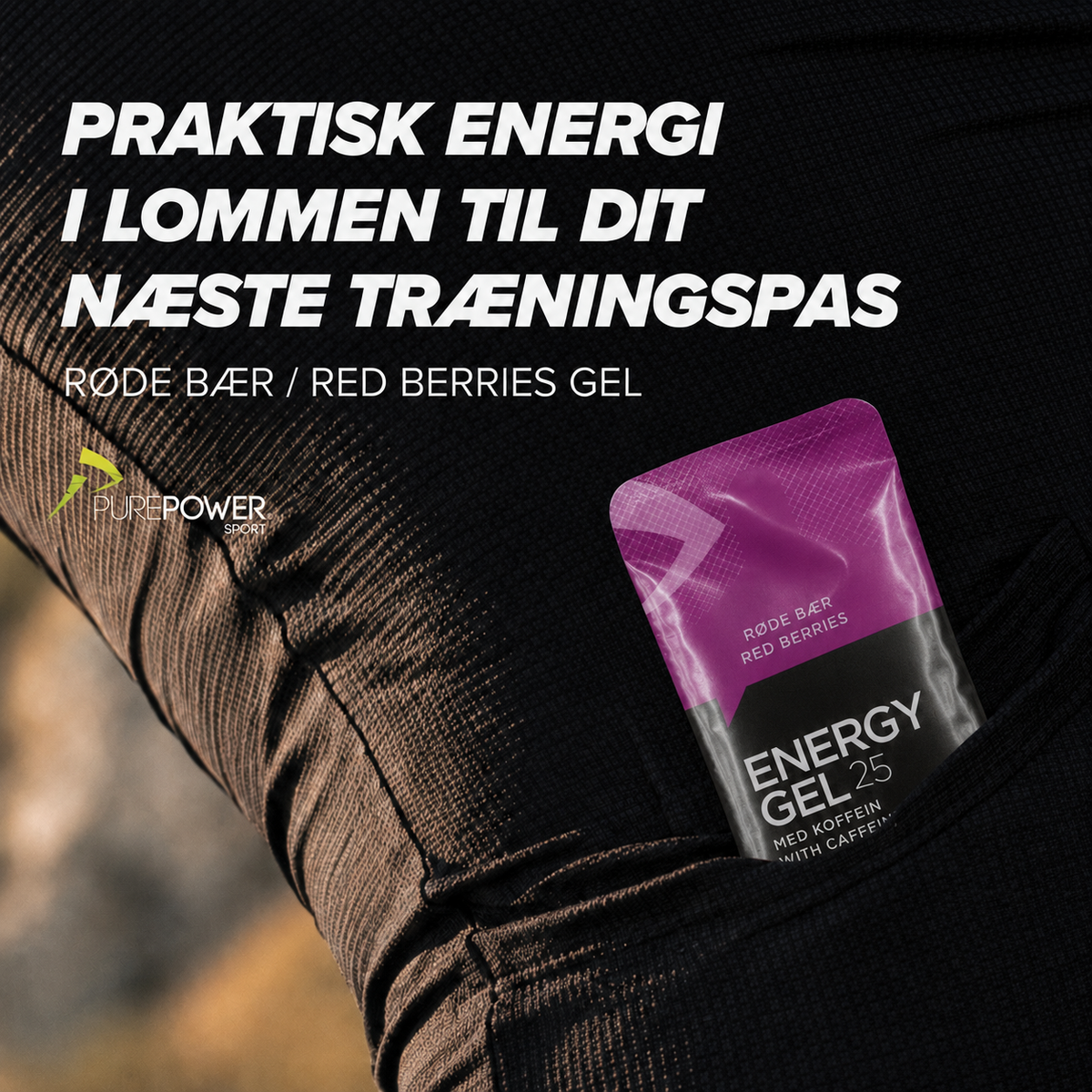 Gel energético - Mezcla de muestra