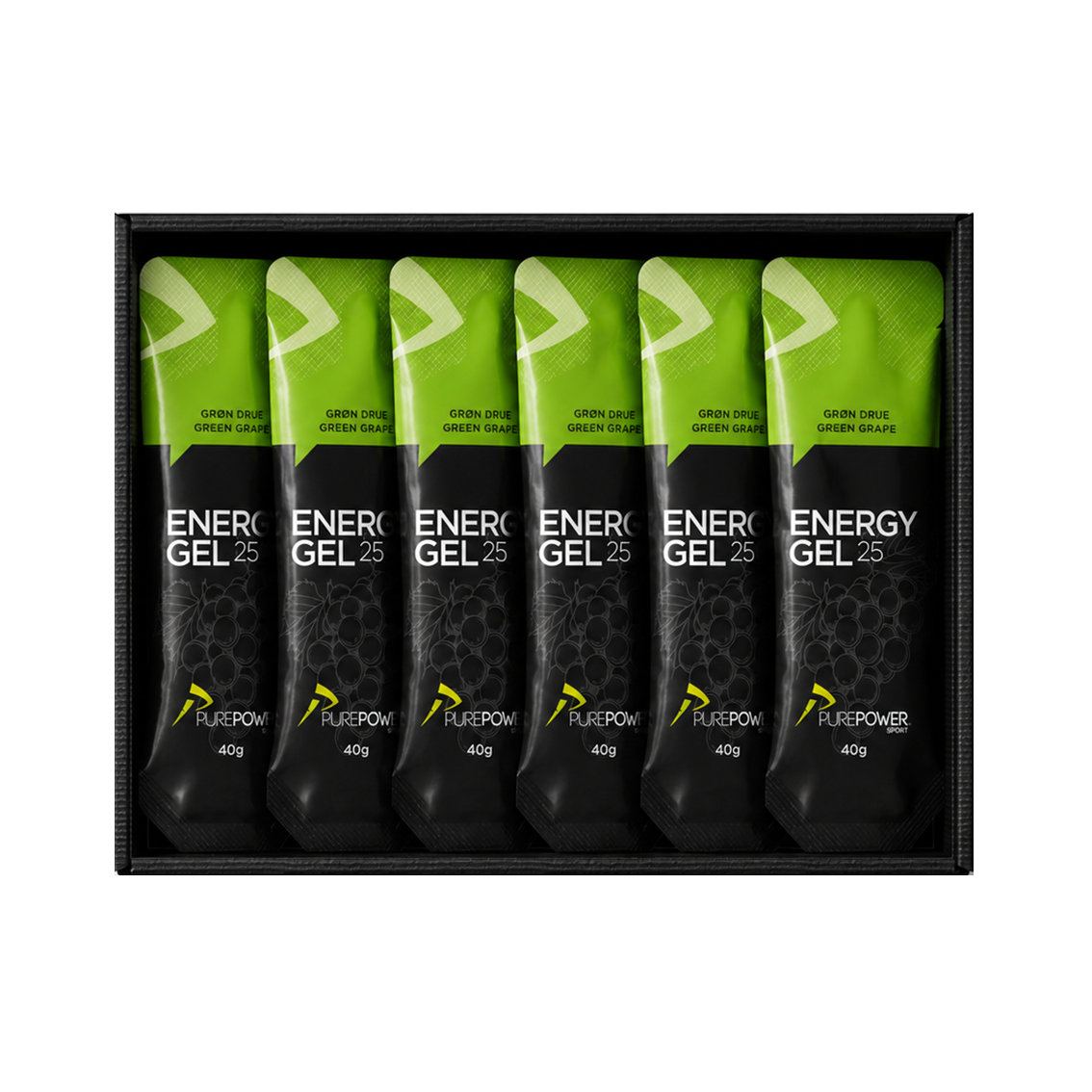 Energy Gel Green Grape 12 x 40 g
