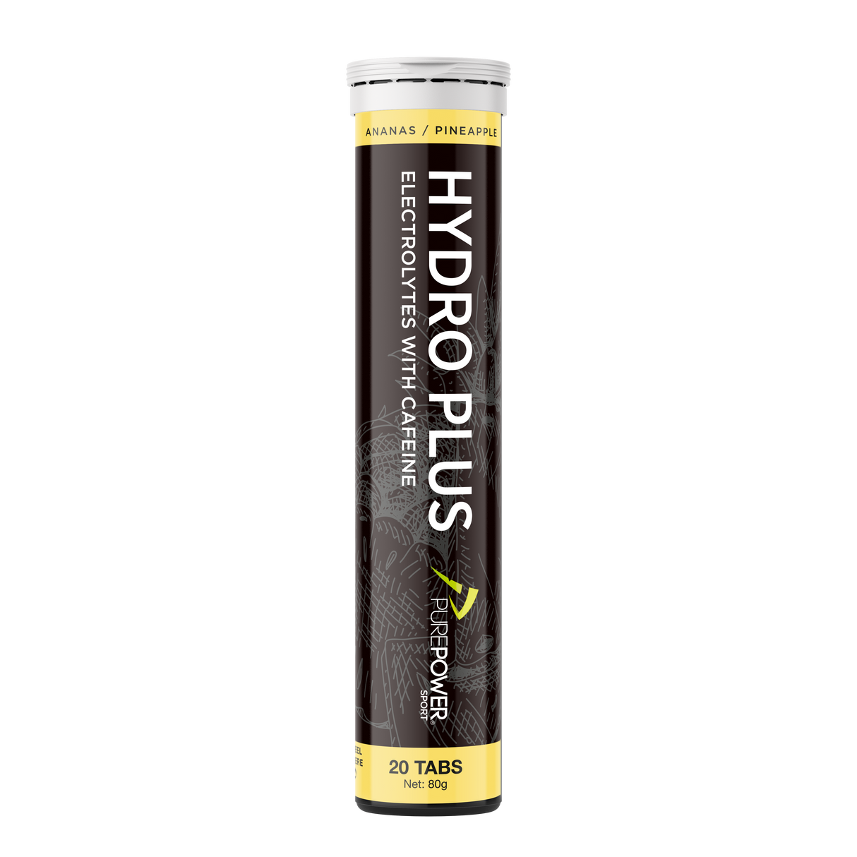 Hydro Tabs Electrolyte Plus - Pineapple 20 tabs