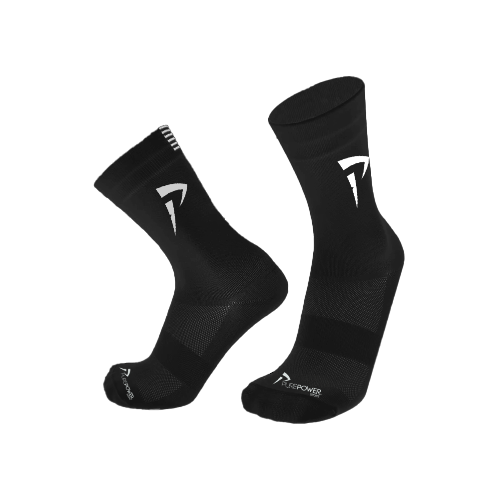 PurePower Sportsocke Schwarz