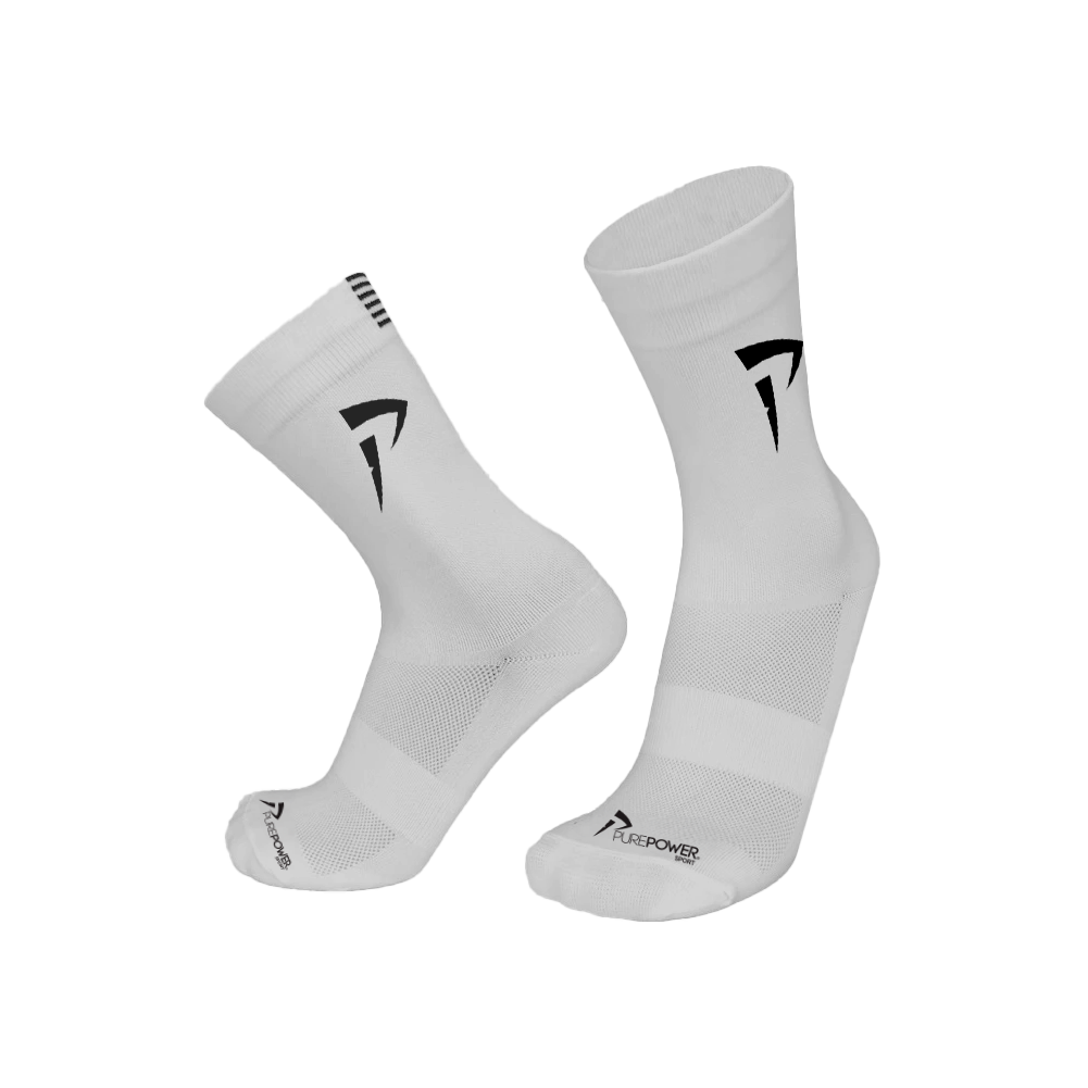 PurePower Sports Sock White