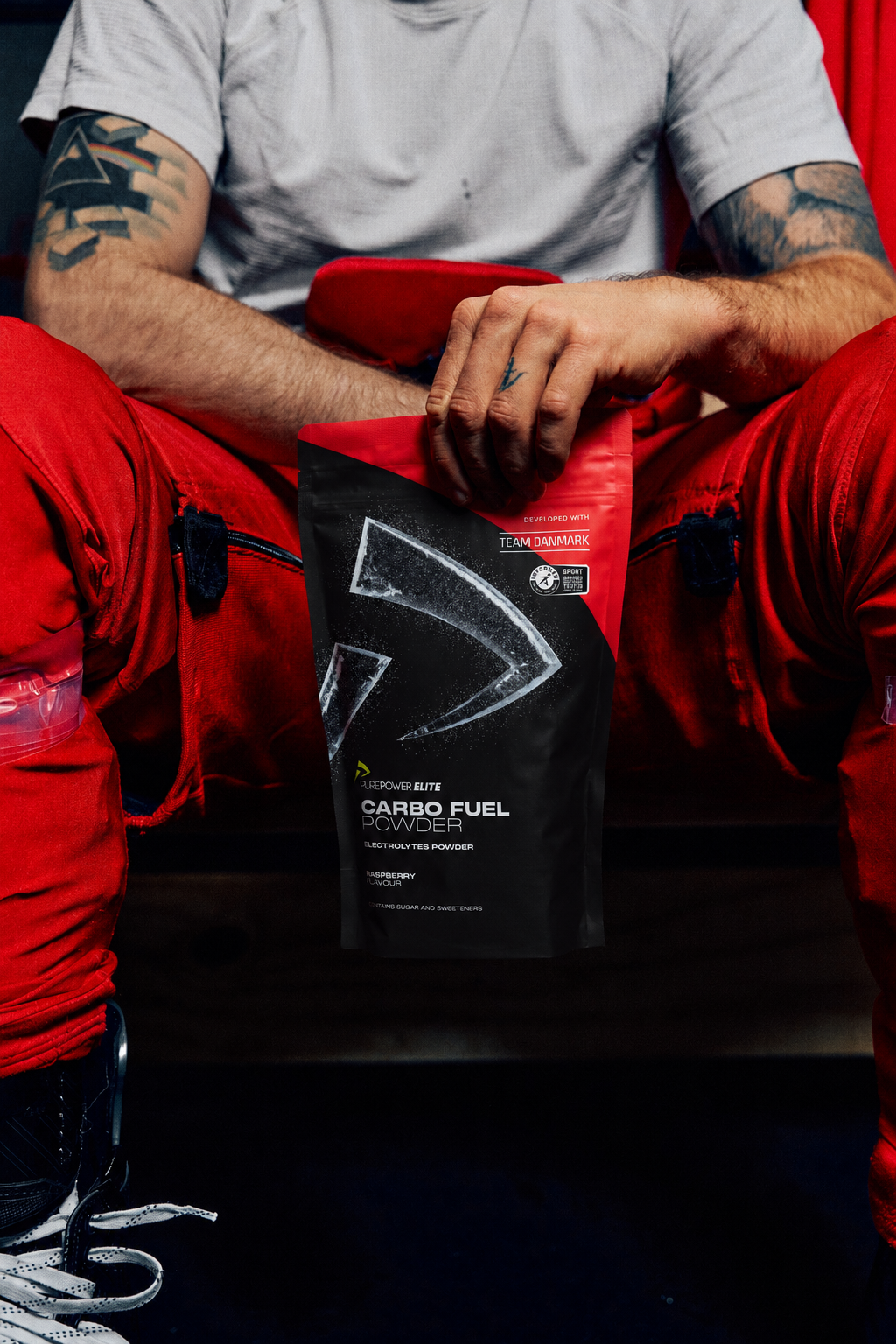 ELITE Carbo Fuel Powder Raspberry 1 kg