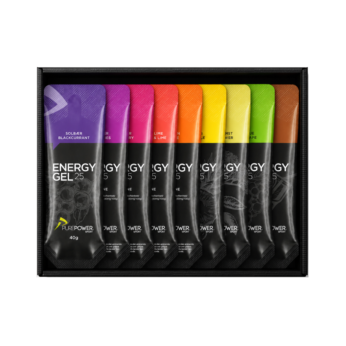 Gel energético - Mezcla de muestra