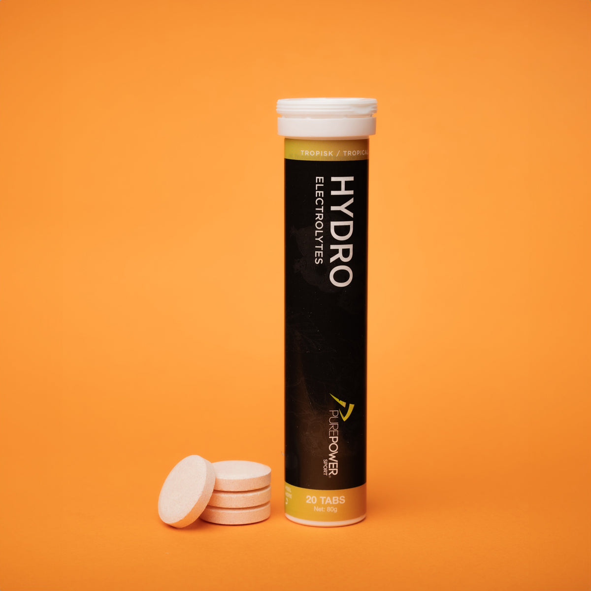 Hydro Tabs Electrolytes - Tropical, 20 tabletek