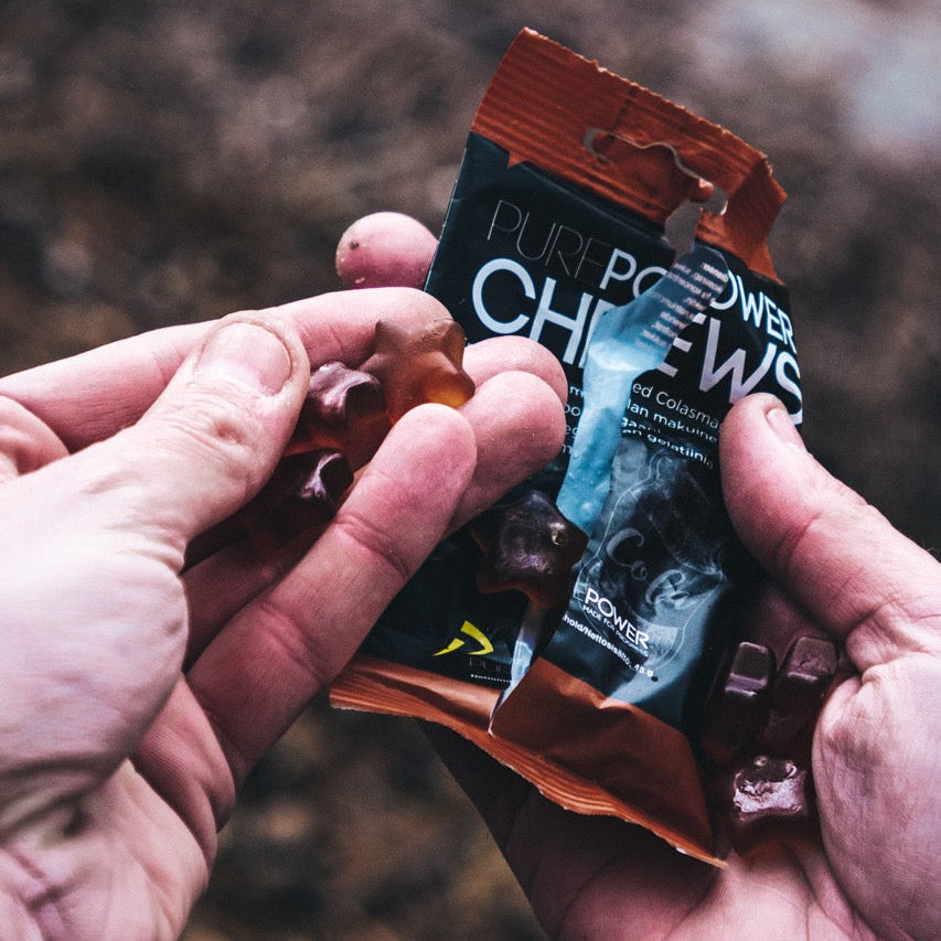 Masticables energéticos de cola 12 x 40 g