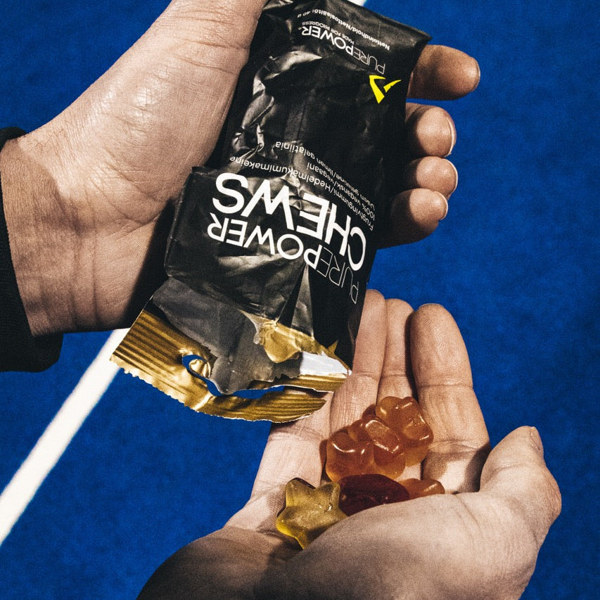 Energie-Kaugummis Fruchtmischung 12 x 40 g