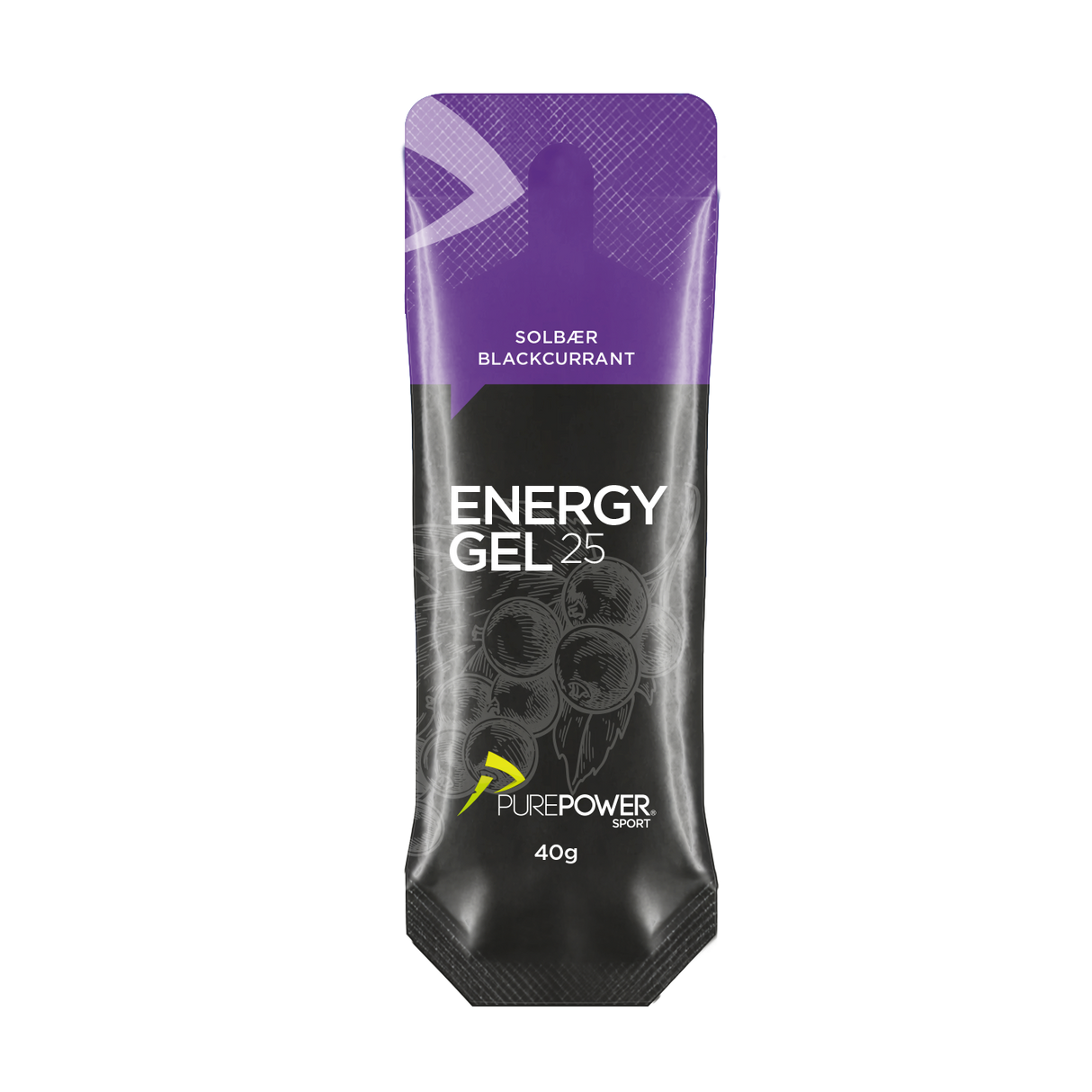 Gel energético de grosella negra 12 x 40 g