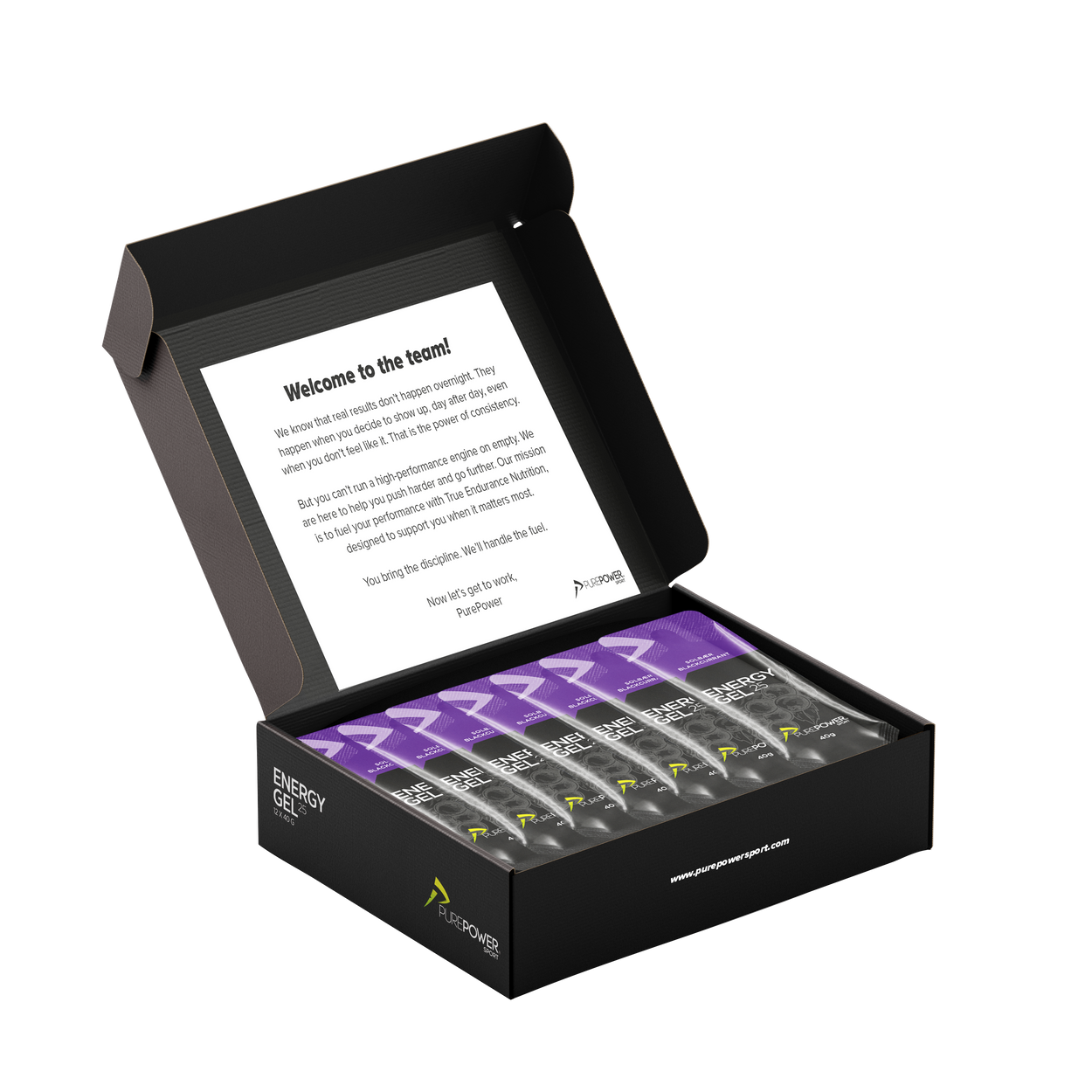 Gel energético de grosella negra 12 x 40 g