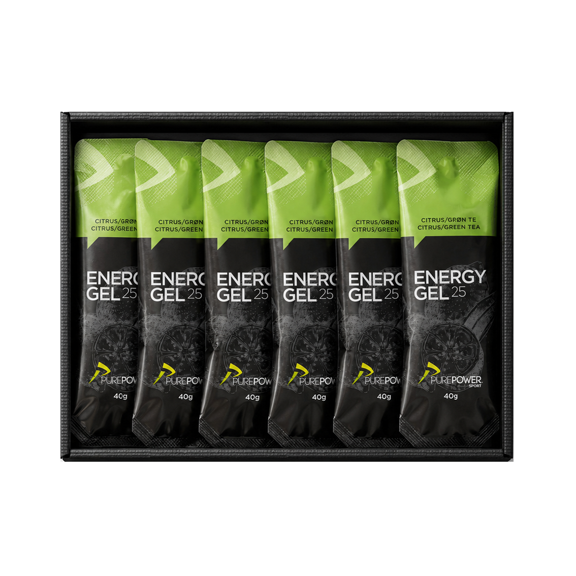 Energie-Gel Zitrone/Grüner Tee 12 x 40 g
