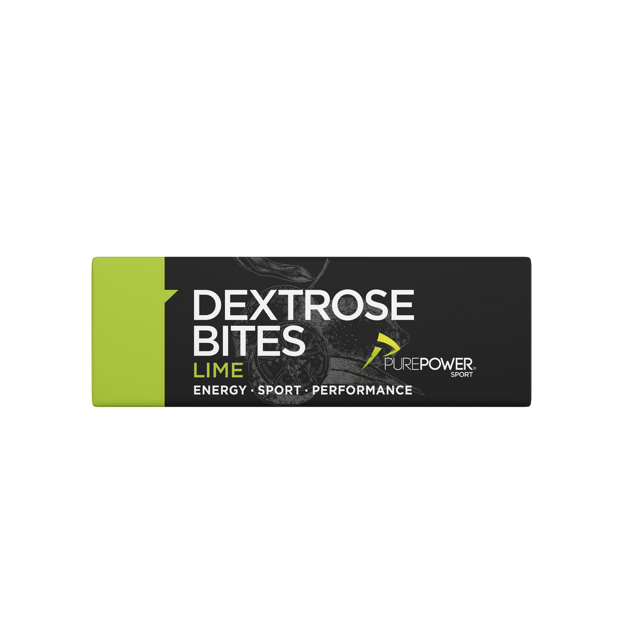 Dextrose Bites Lime 12 x 14 pcs