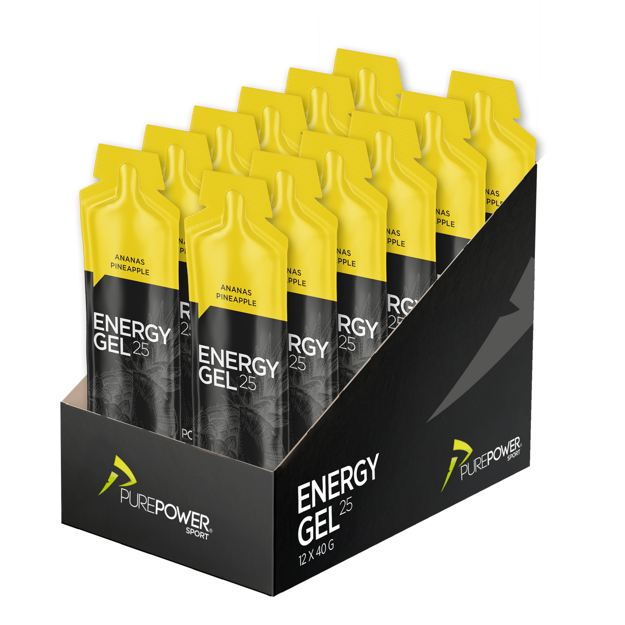 Energy Gel Pineapple 12 x 40g