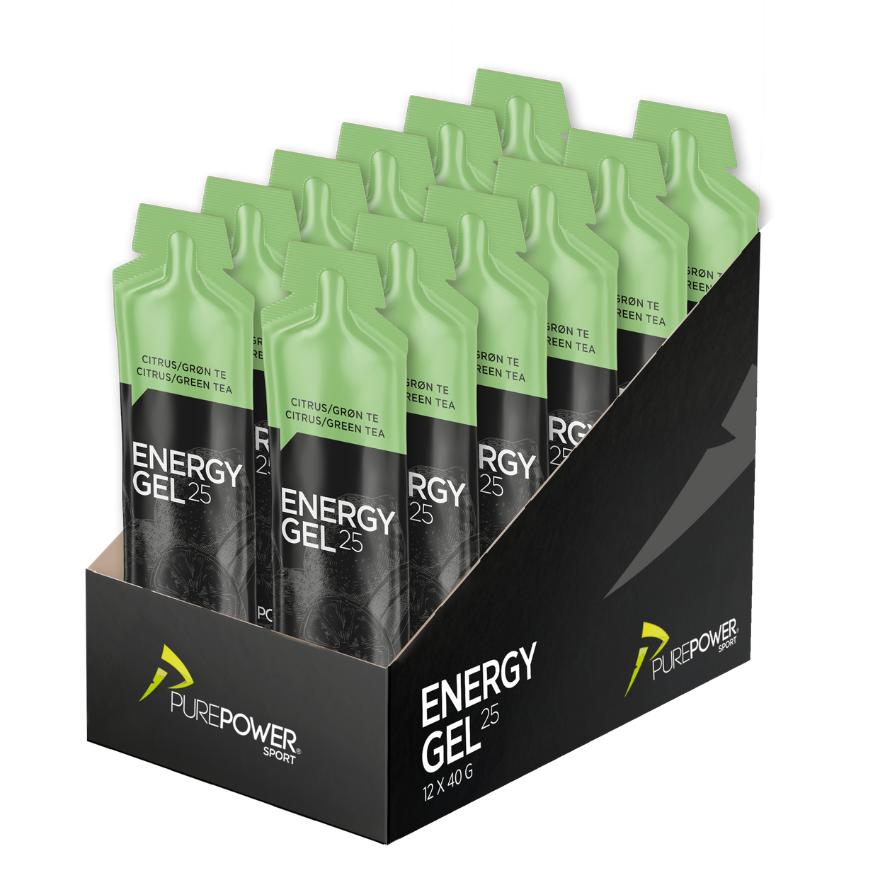 Energy Gel Citrus/Green Tea 12 x 40g