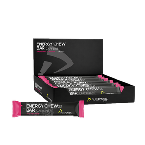 Energy Chew Bar Caffeine Raspberry 12 x 30 g