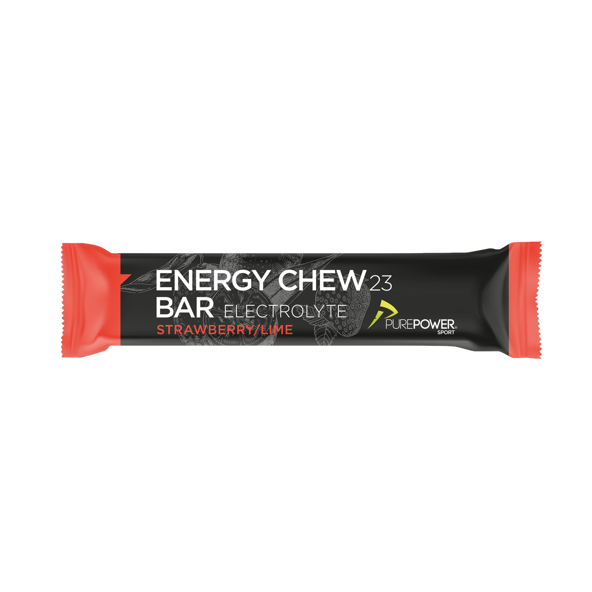 Energy Chew Bar Electrolyte Strawberry/Lime 12 x 30 g