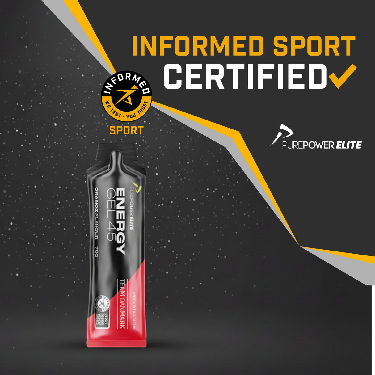 Elite Energy Gel 45 Orange