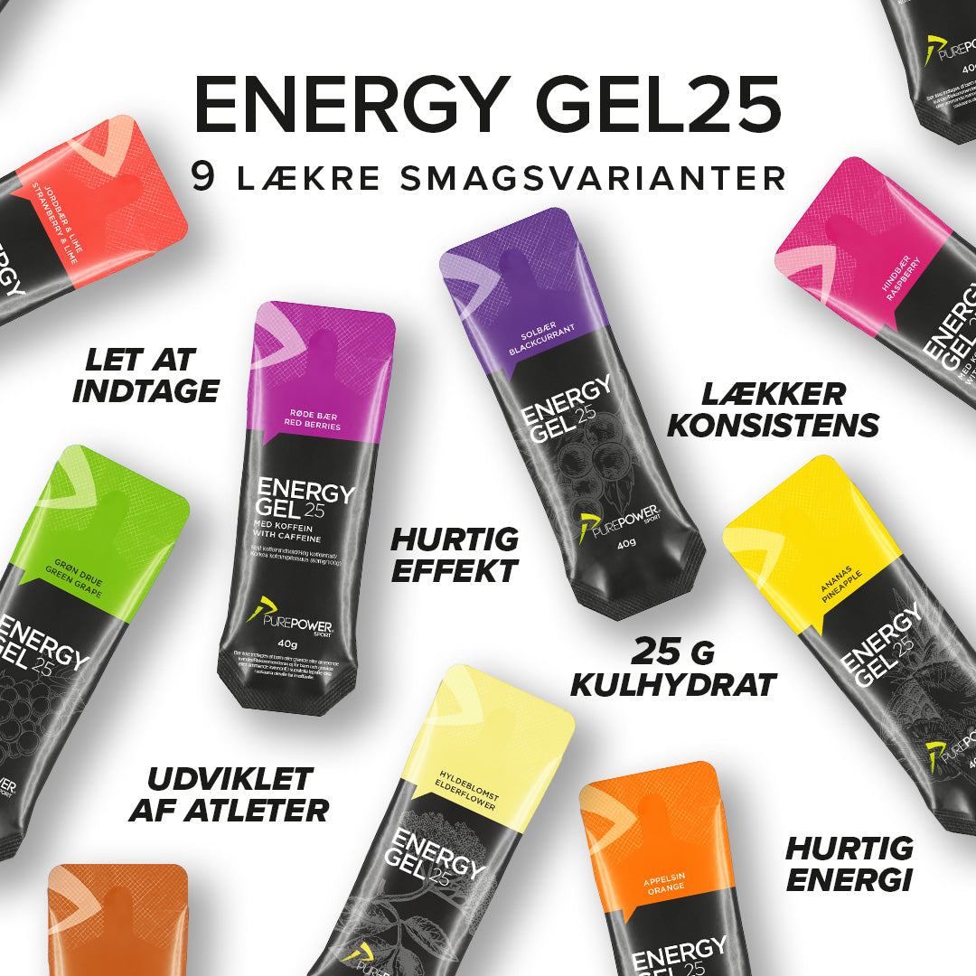 Gel energético - Mezcla de muestra