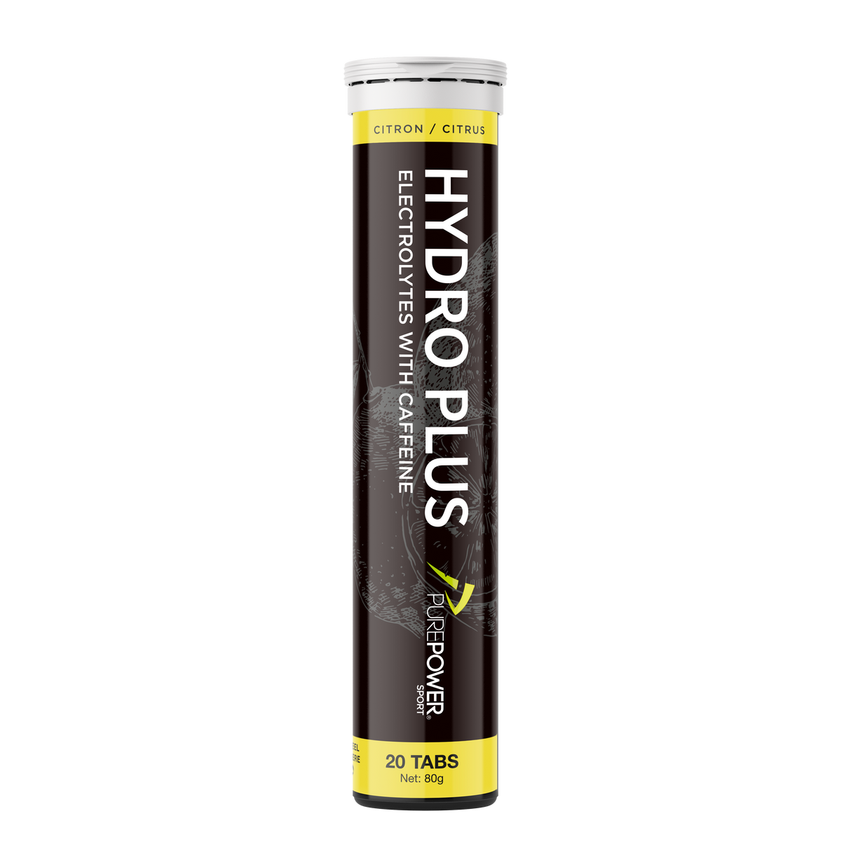 Hydro Tabs Electrolytes Plus - Citrus 20 tabs