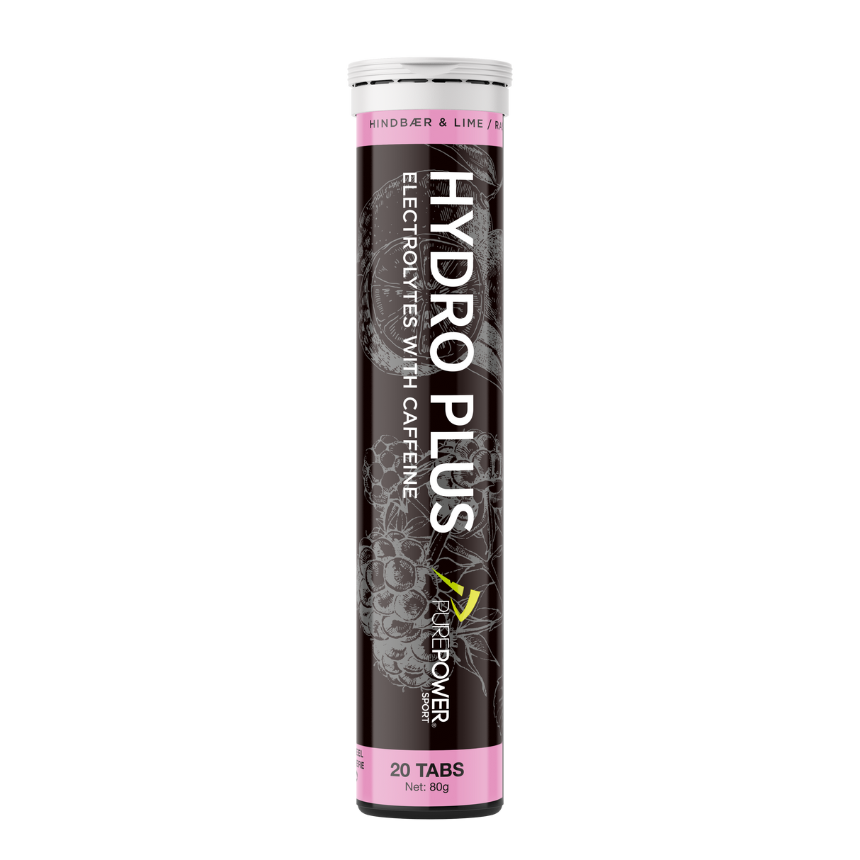 Hydro Plus Electrolyte - Raspberry/Lime 20 tabs