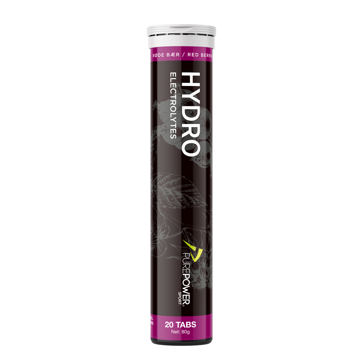 Hydro Tabs Electrolytes - Red Berries 20 tabs