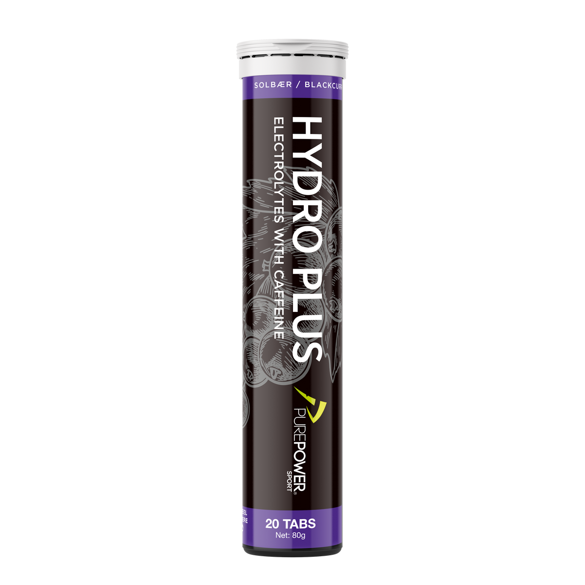 Hydro Plus Elektrolyty - czarna porzeczka 20 tabletek