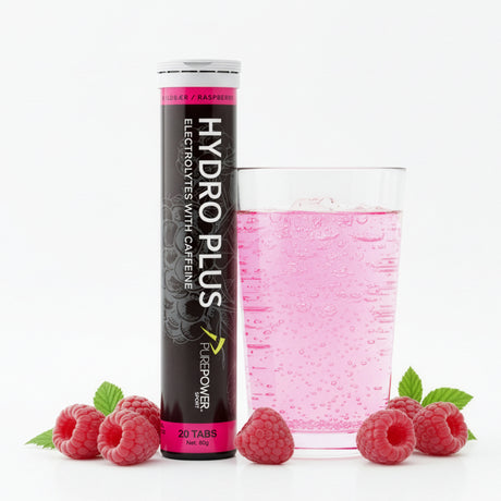 Hydro Tabs Electrolytes Plus - Raspberry 20 tabs