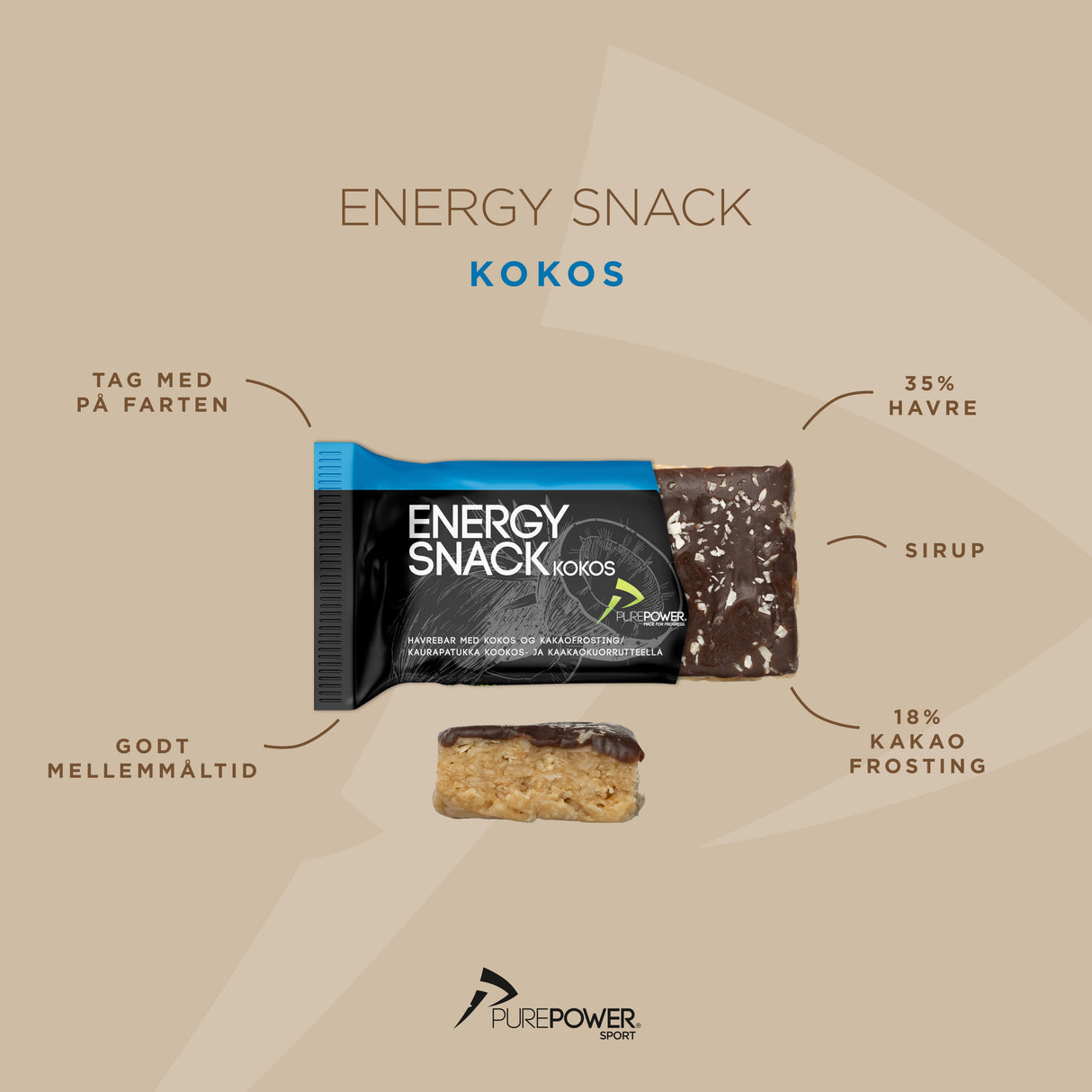 Energy Snack Coconut 60 g