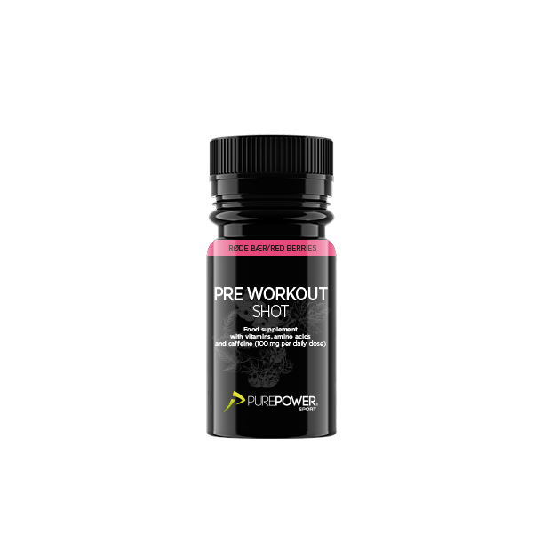 Pre Workout Shot Red Berries 60ml