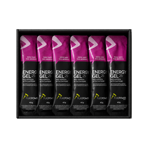 Energie-Gel mit Koffein, rote Beeren, 12 x 40 g