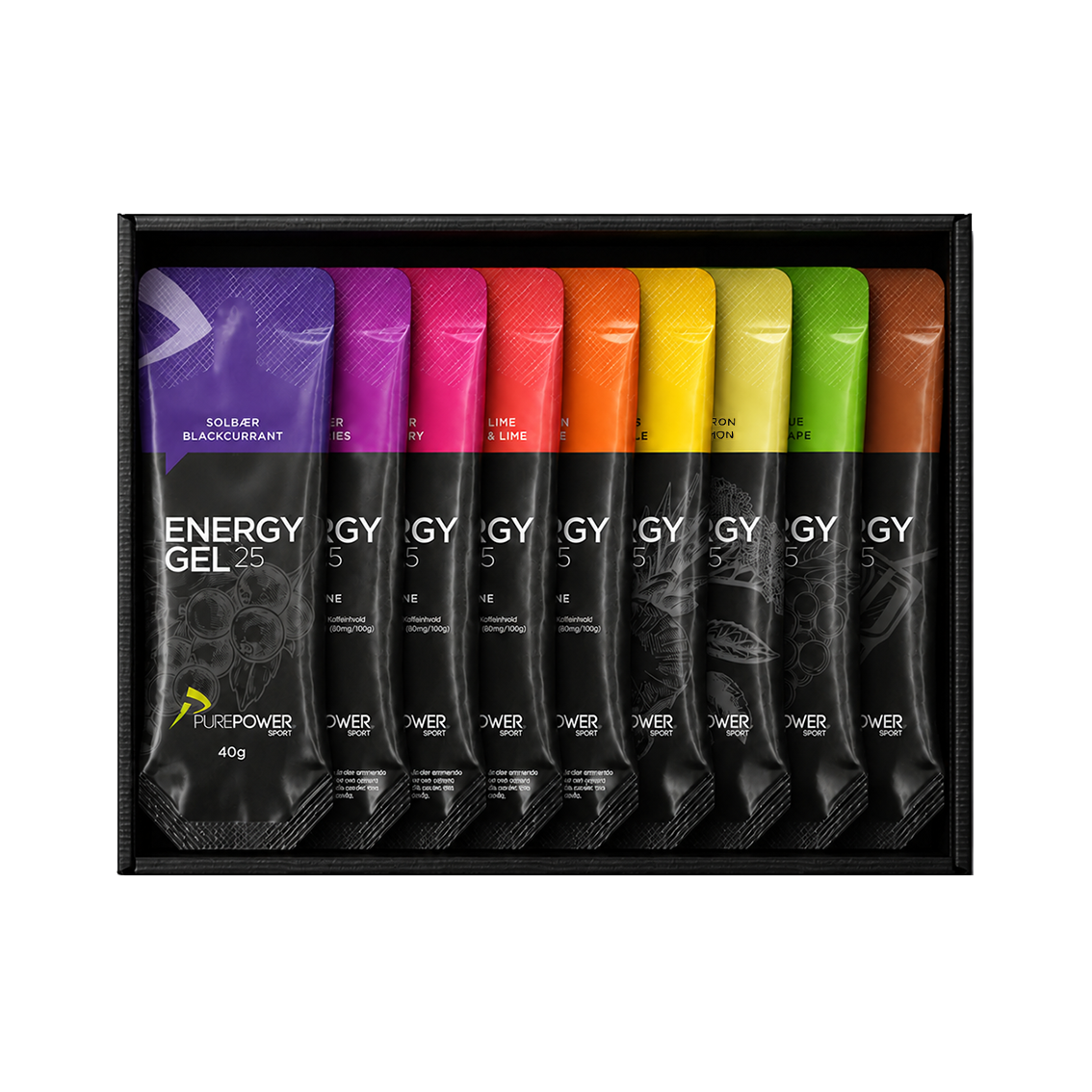 Gel energético - Mezcla de muestra