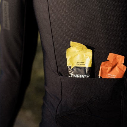 Gel energético con cafeína y naranja, 12 x 40 g