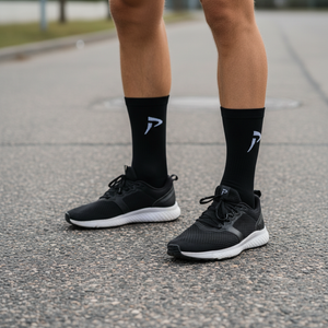 PurePower Sportsocke Schwarz